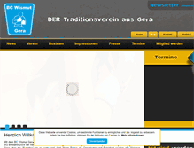Tablet Screenshot of bc-wismut-gera.de